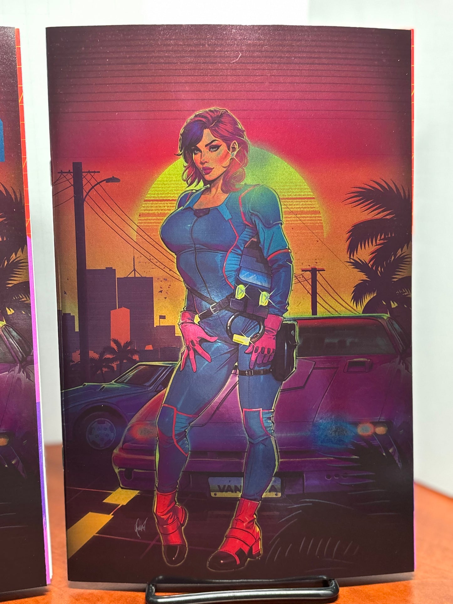 MASK #1 CEDRIC POULAT Trade FOIL & Virgin FOIL Variant AB Set LTD 1000 NM