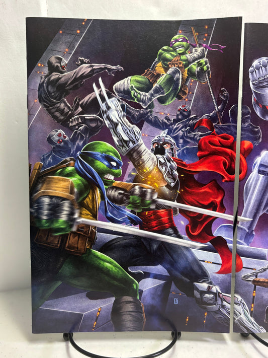 Teenage Mutant Ninja Turtles #6 Peejay Catacutan Virgin Exclusive Connecting Covers NM