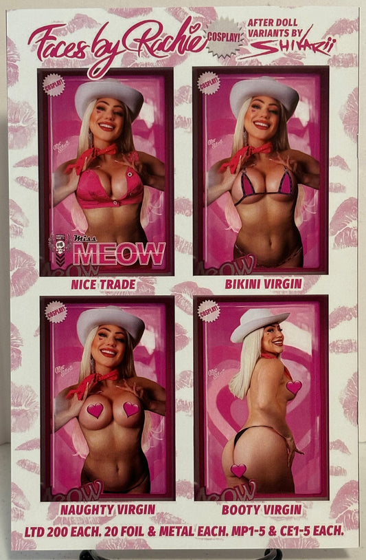 Miss Meow #6 Shikarii Faces By Rachie Barbie Doll Cosplay (pre-owned)