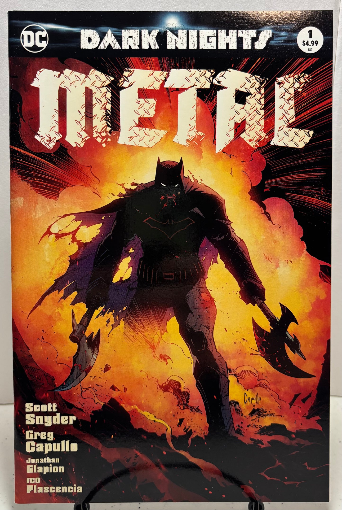 Dark Nights Metal #1 Greg Capullo NM