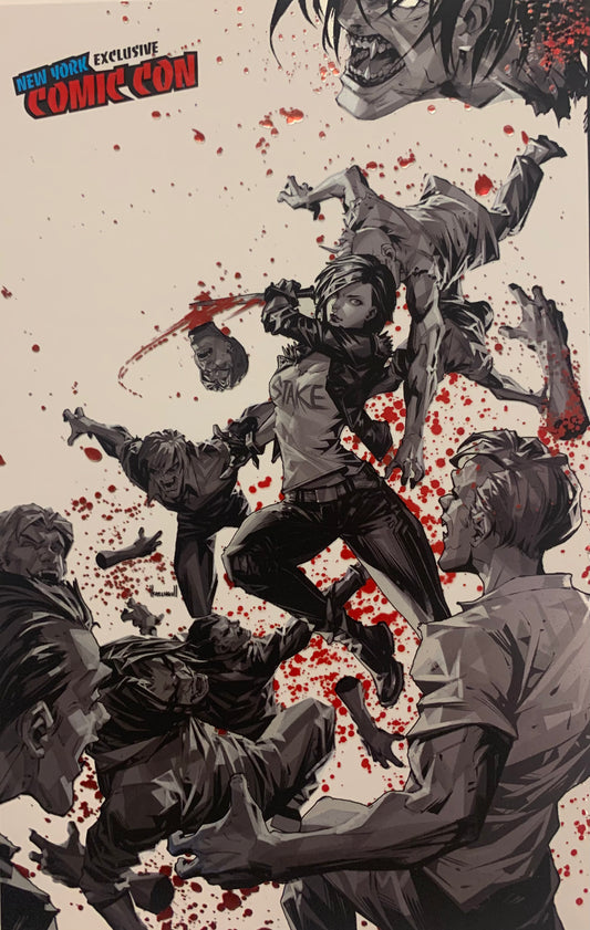 Stake #1 Quah/Ngu NYCC Wraparound Foil "Embossed Blood Cover" NM (pre-owned)