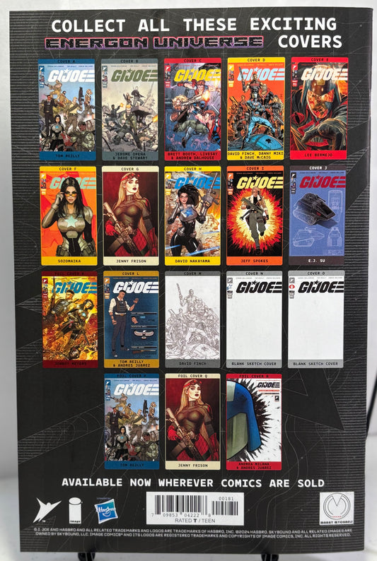 G.I. Joe #1 Marat Virgin Exclusive NM