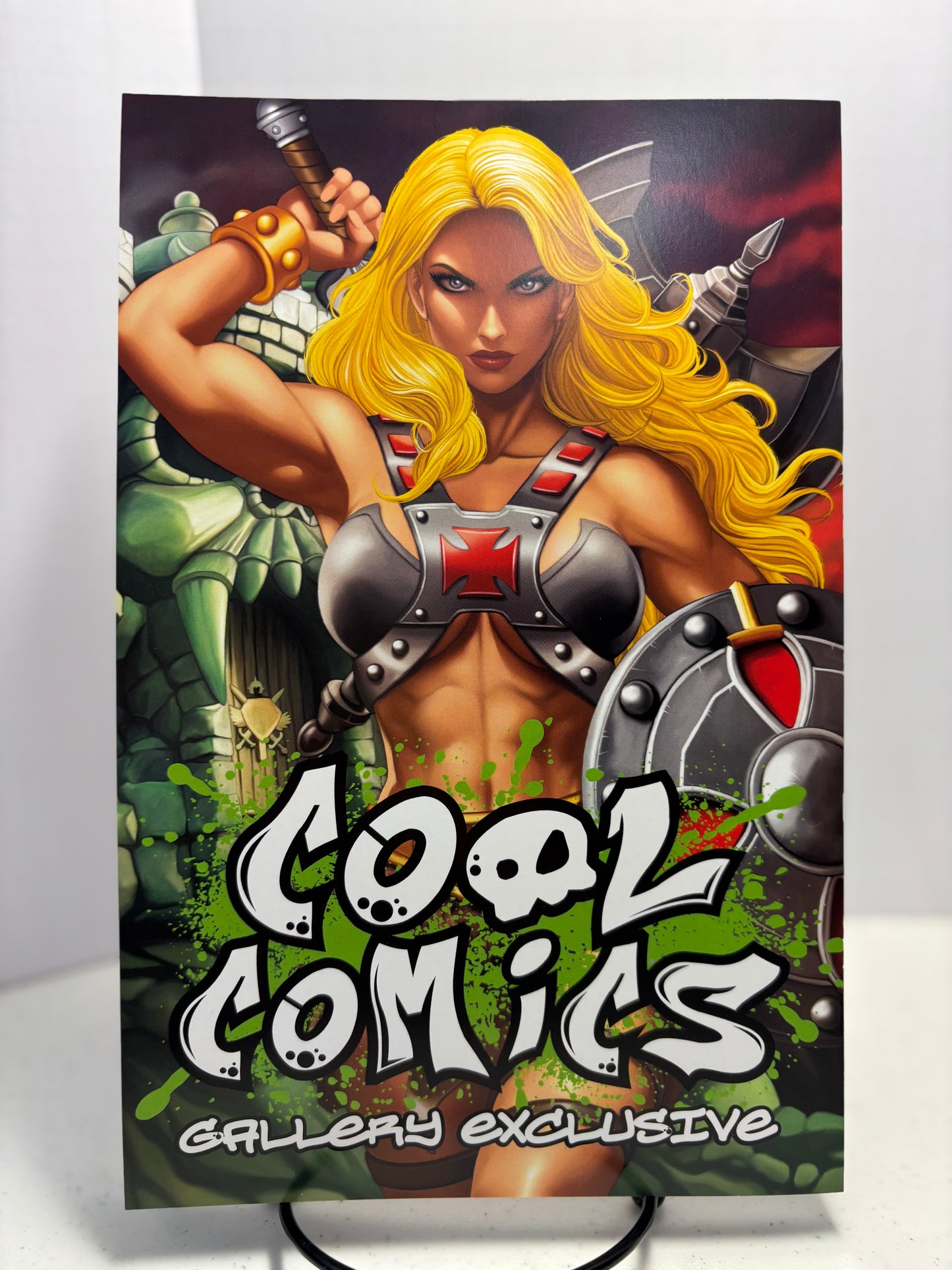 Cool Comics Cover Gallery Jose Cano He-Man Cosplay 3 Comic Virgin set NM