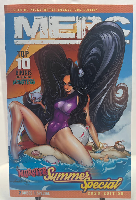 Merc Monster Summer Special '23 Kickstarter Edition Narcelio Sousa 3 comic set NM