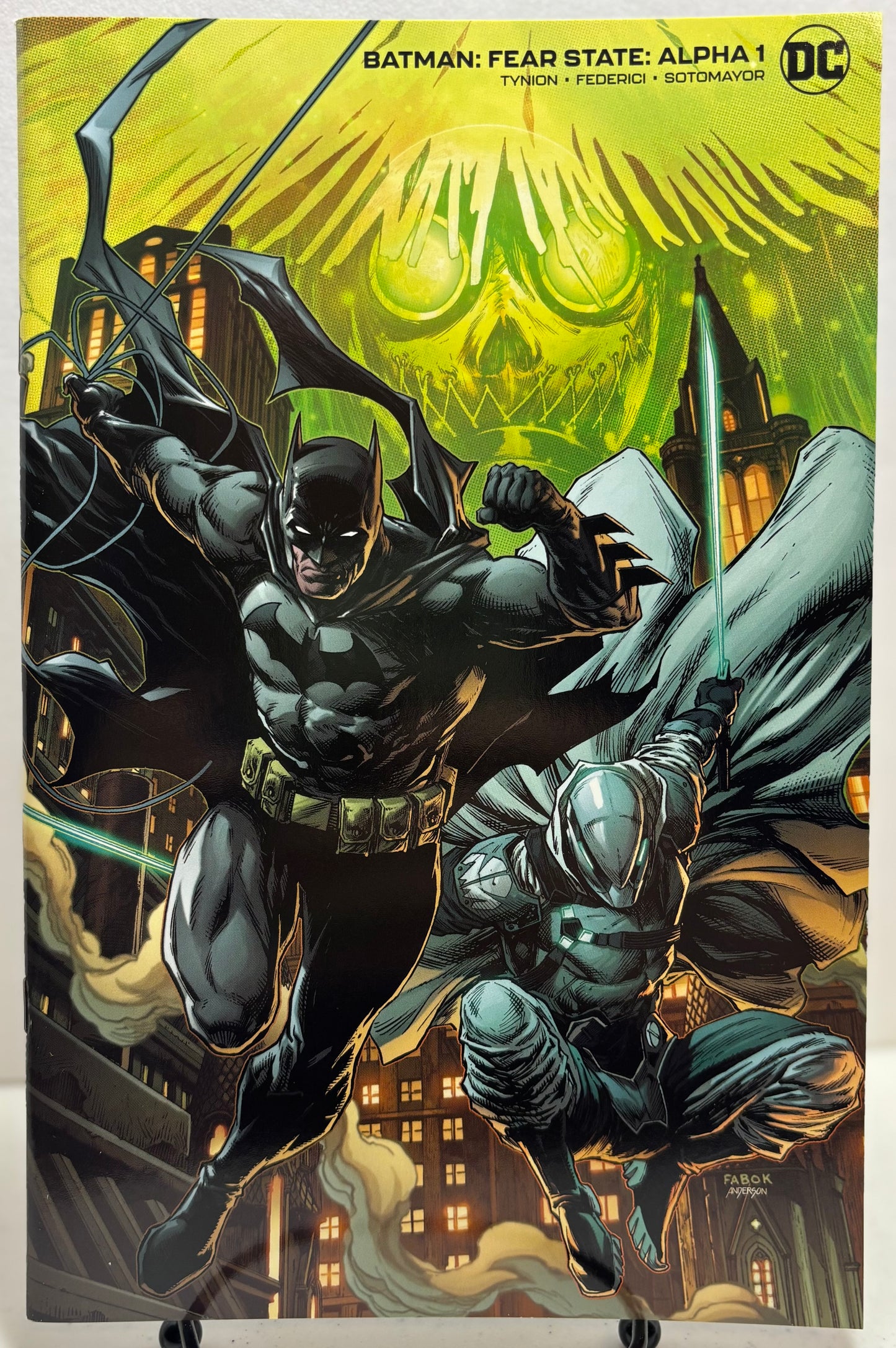 Batman: Fear State: Alpha 1 Fabok Exclusive Minimal Trade Dress LTD 1500 NM