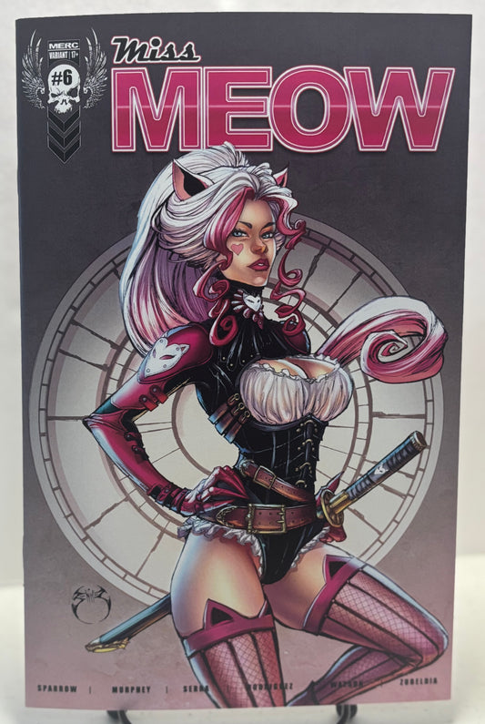 Miss Meow #6 Joe Benitez 2 comic Kickstarter Exclusive Nice & Naughty NM