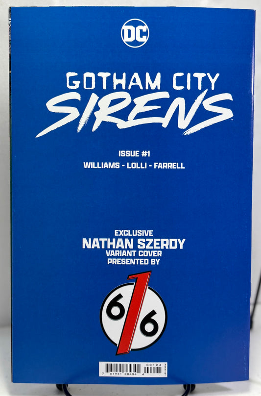 Gotham City Sirens #1 Nathan Szerdy Virgin Exclusive NM