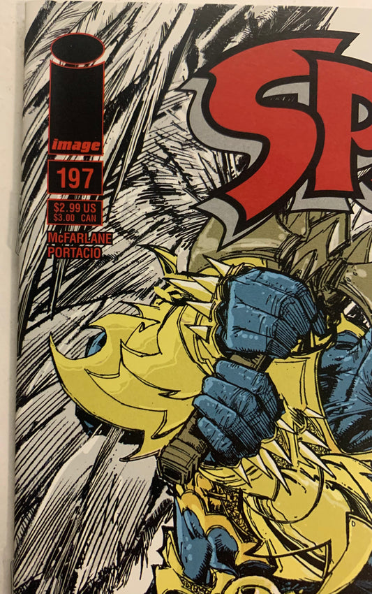 Spawn #197 Low Print Run Cover by Whilce Portacio & Todd McFarlane VF / NM