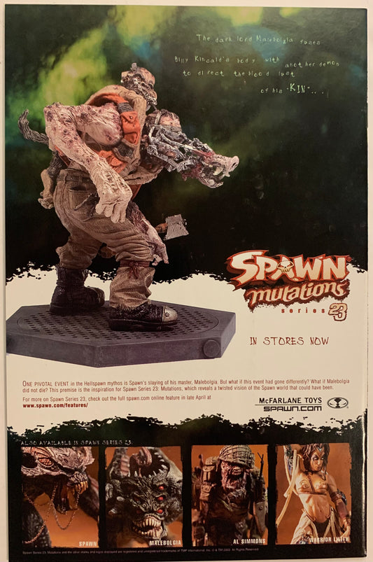 Spawn #126 Low Print Run Cover by Greg Cupullo VF / NM