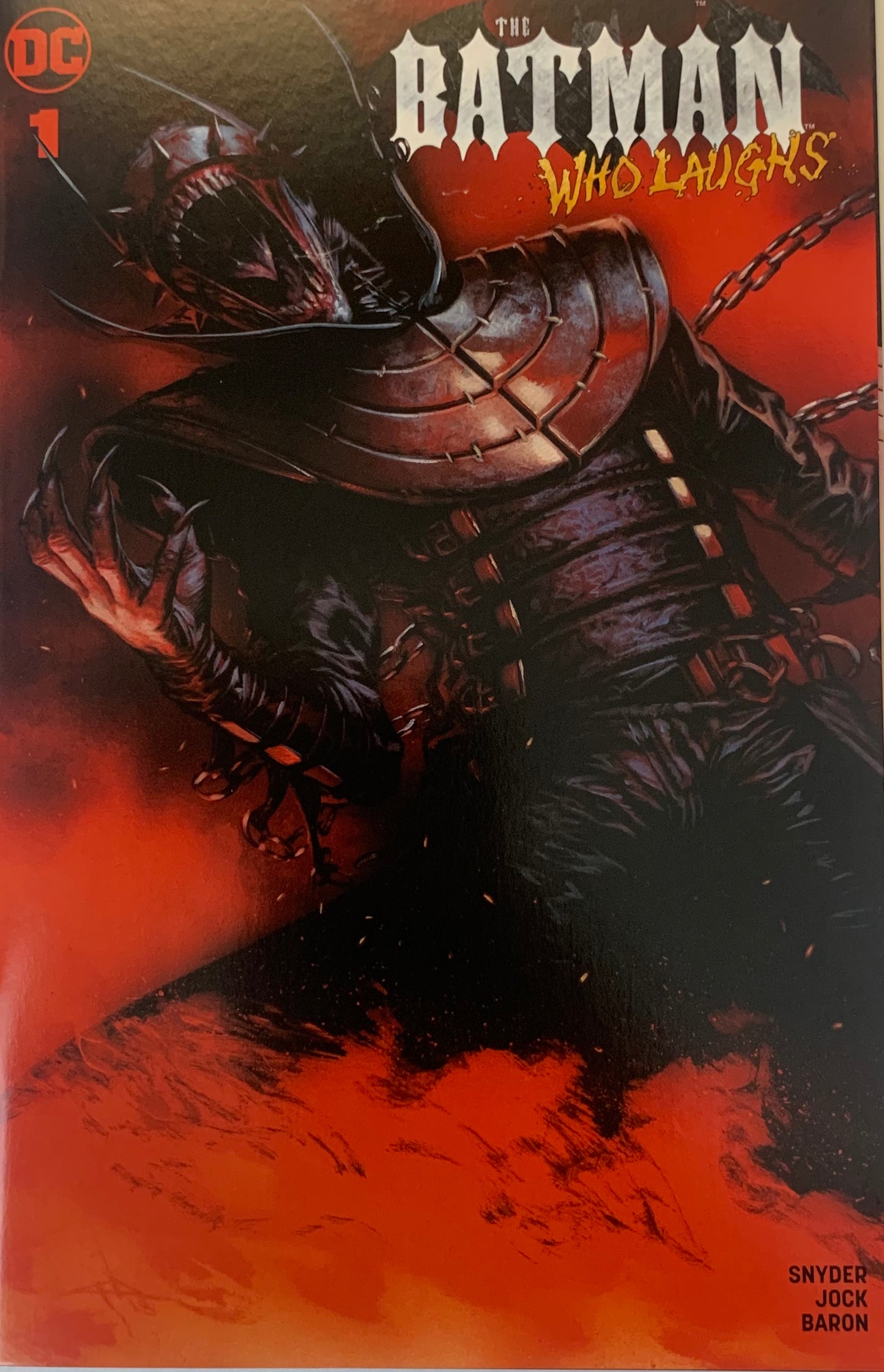 The Batman Who Laughs 1 Gabriele Dell'Otto Exclusive Trade Dress NM DC Comics