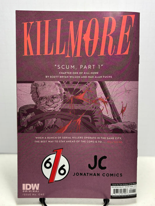 KILL MORE #1 TYLER KIRKHAM EXCLUSIVE LADY FACESMASHER VIRGIN VARIANT IMAGE