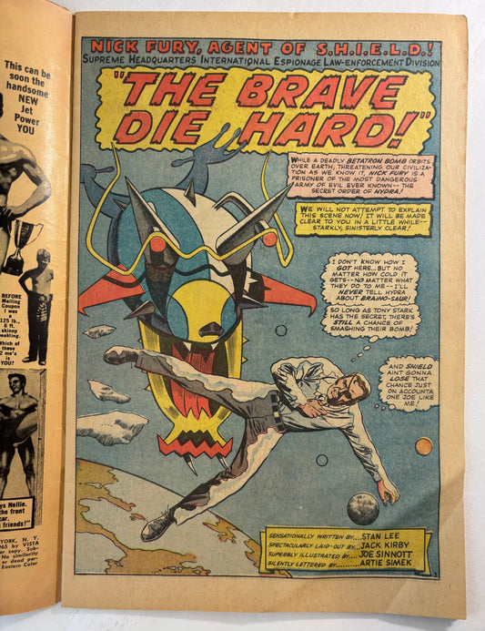 Strange Tales #139 (1965) Nick Fury Agent of SHIELD Marvel Comics