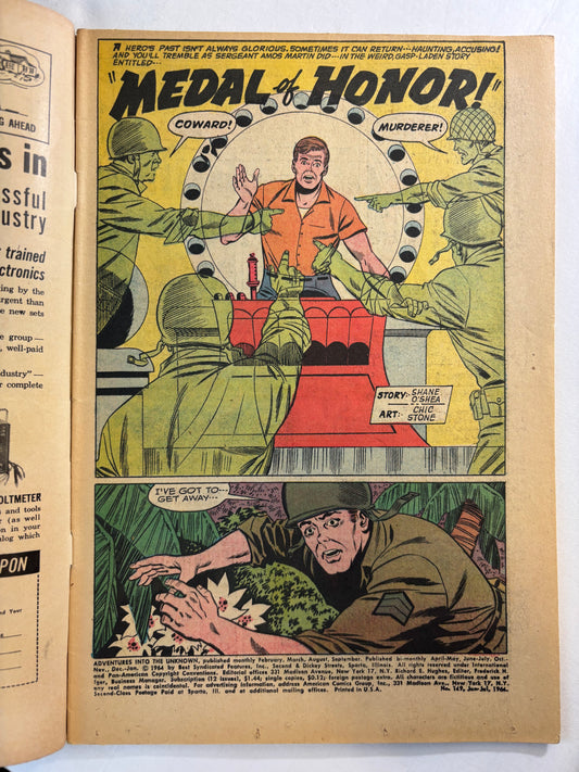 Adventures into the Unknown #149 1964