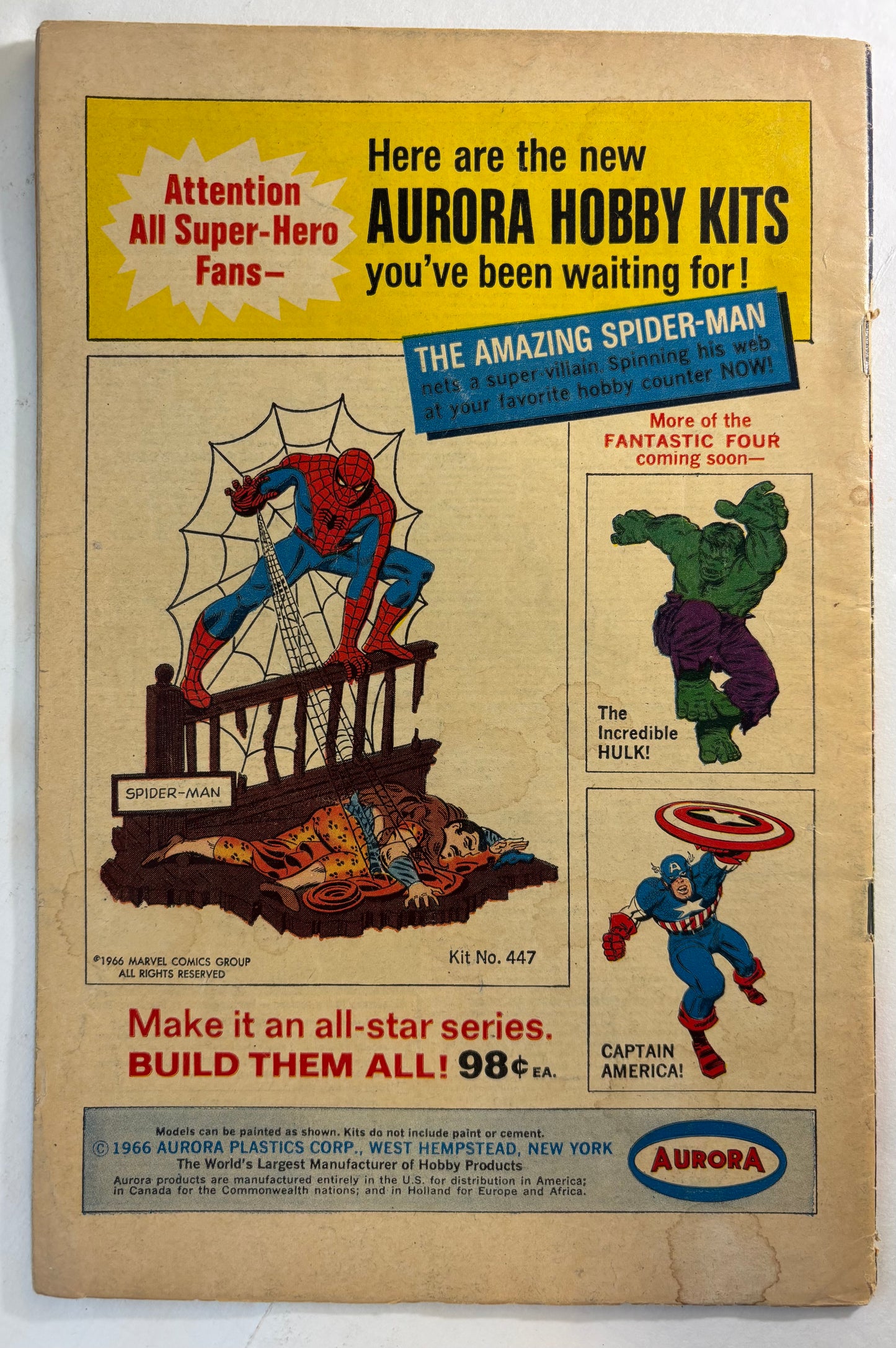 Strange Tales #153 (1966) Nick Fury Agent of SHIELD Doctor Strange Marvel Comics