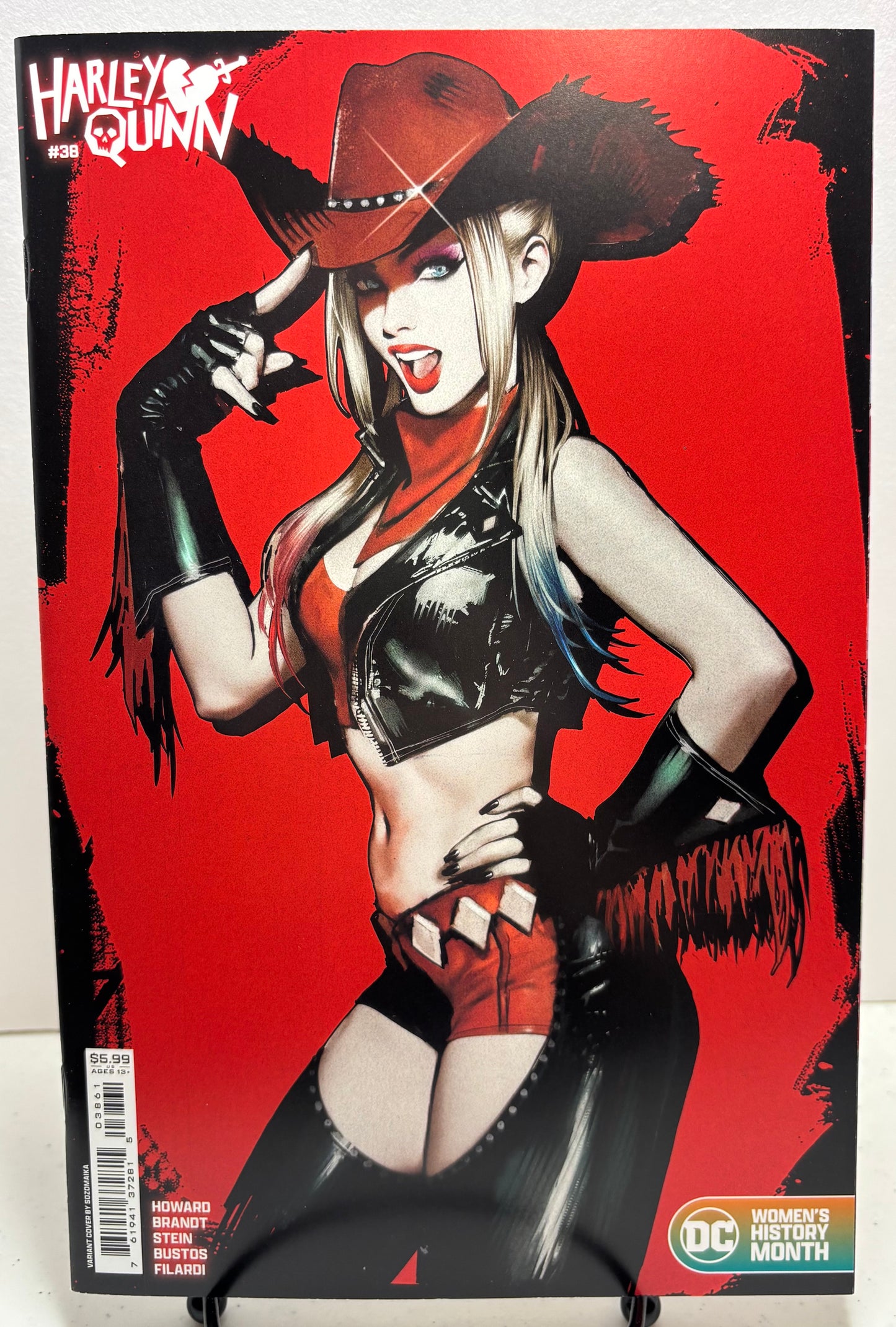 Harley Quinn Vol 4 #38 Cover C Variant Sozomaika Womens History Month 2024