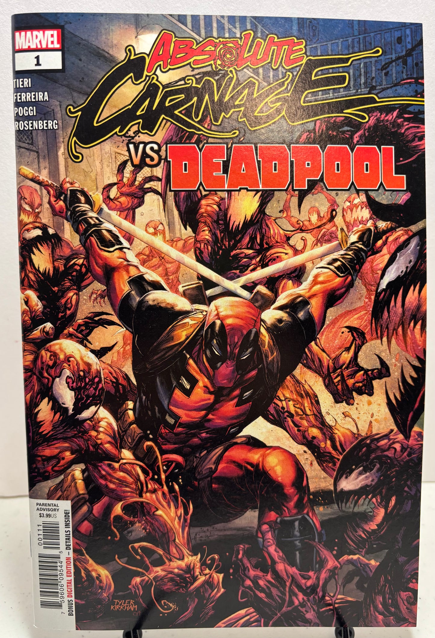 Absolute Carnage vs. Deadpool (2019) Kirkham NM