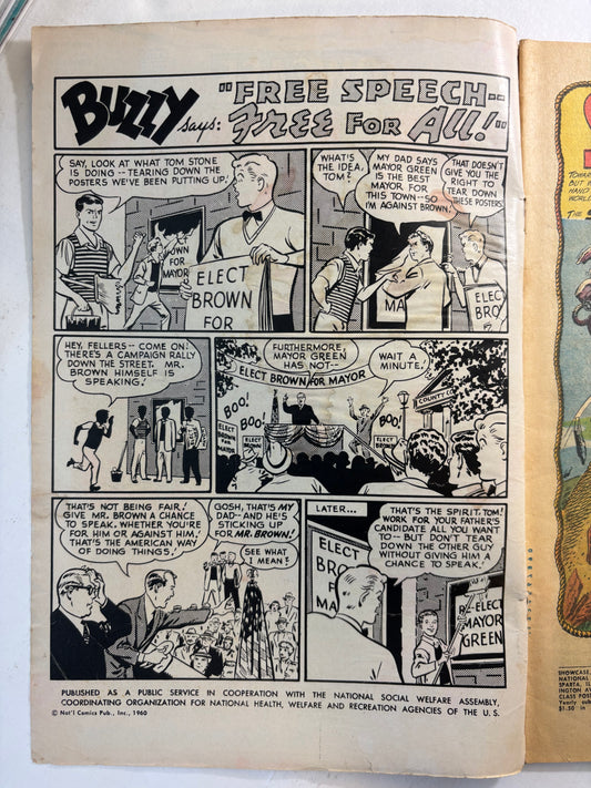 Showcase: Sea Devils #27 DC comics 1960