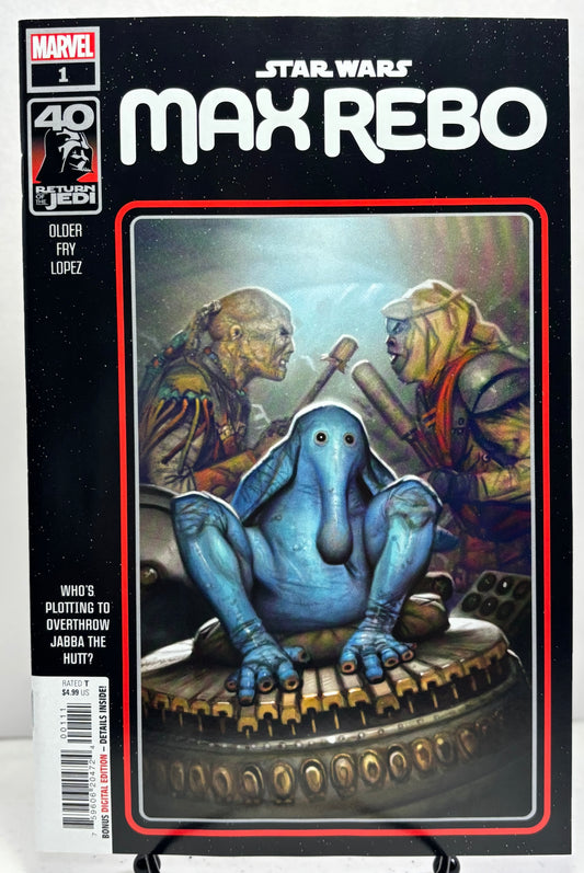 Star Wars Return of the Jedi #1 40TH ANNIVERSARY celebration of RETURN OF THE JEDI Ryan Brown Covers NM