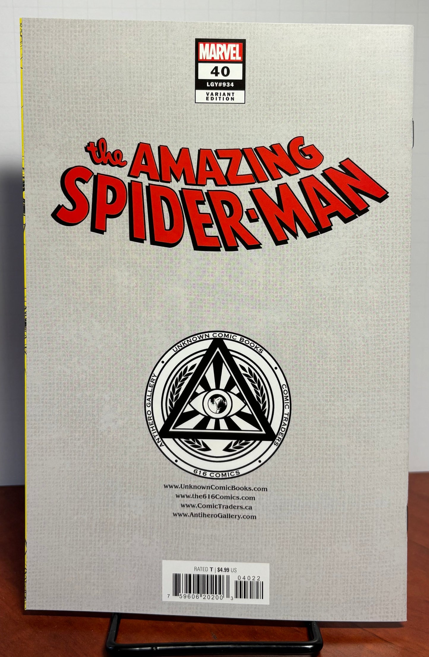 AMAZING SPIDER-MAN 40 BLACK CAT VIRGIN SZERDY NM