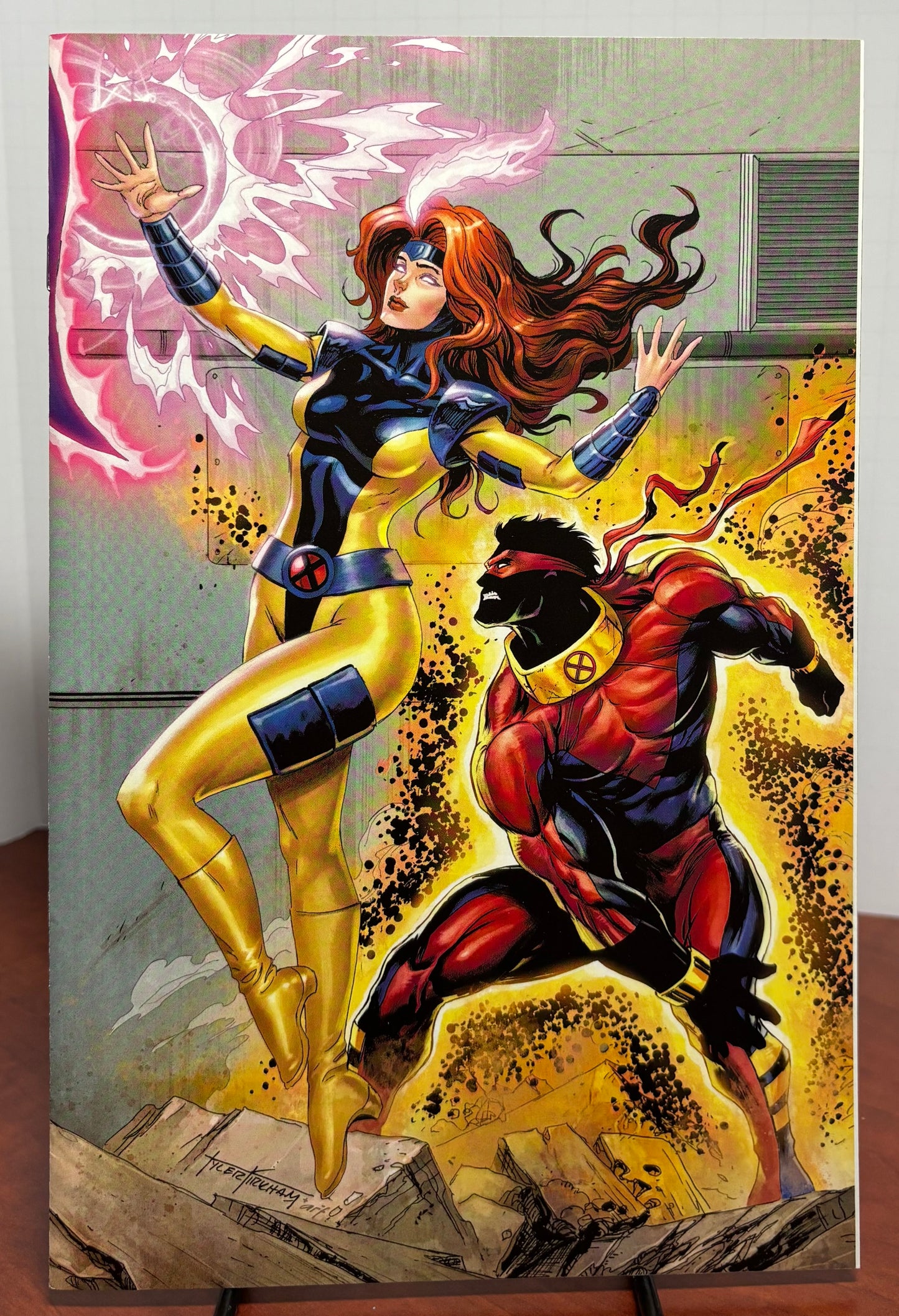 Tyler Kirkham Virgin Connecting 9 Issue Set X-Men Danger Room Exclusive Lot NM