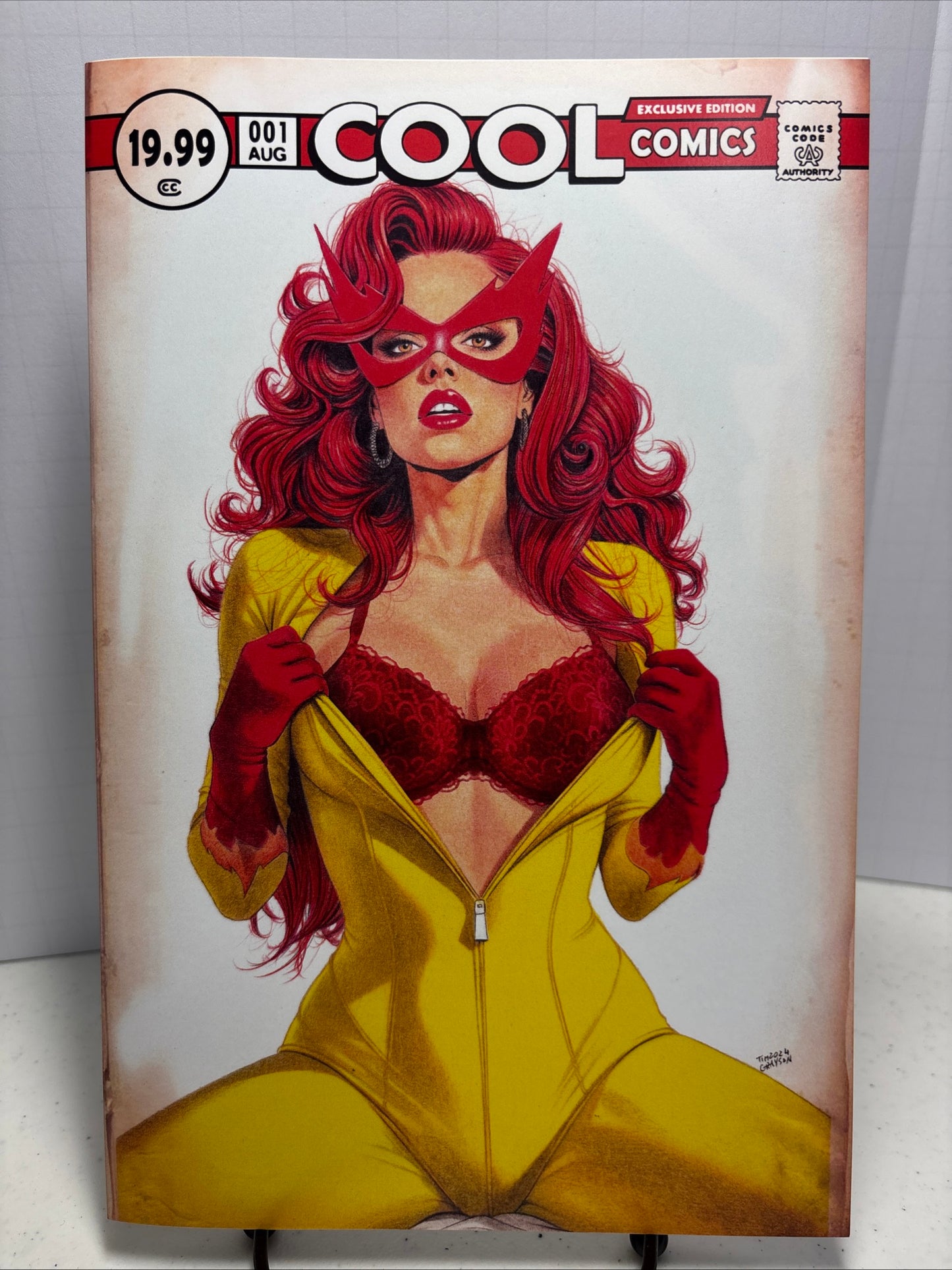Cool Comics Cover Gallery Fire Starter Tim Grayson Exclusive Edition NM