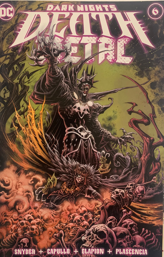 Dark Nights Death Metal #6 Kyle Hotz Exclusive Trade Dress Variant NM (pre-owned)