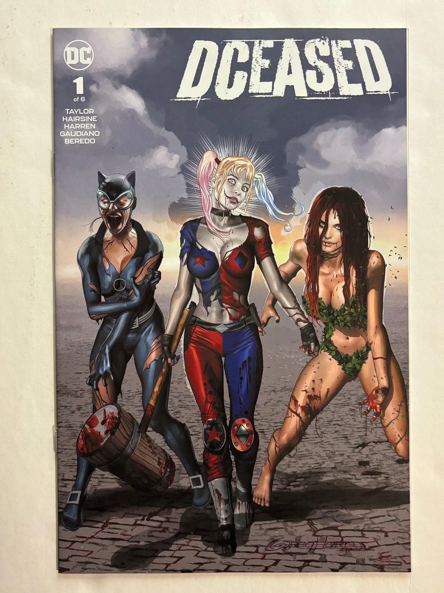 DCEASED #1 Greg Horn Trade Dress Exclusive NM (pre-owned)