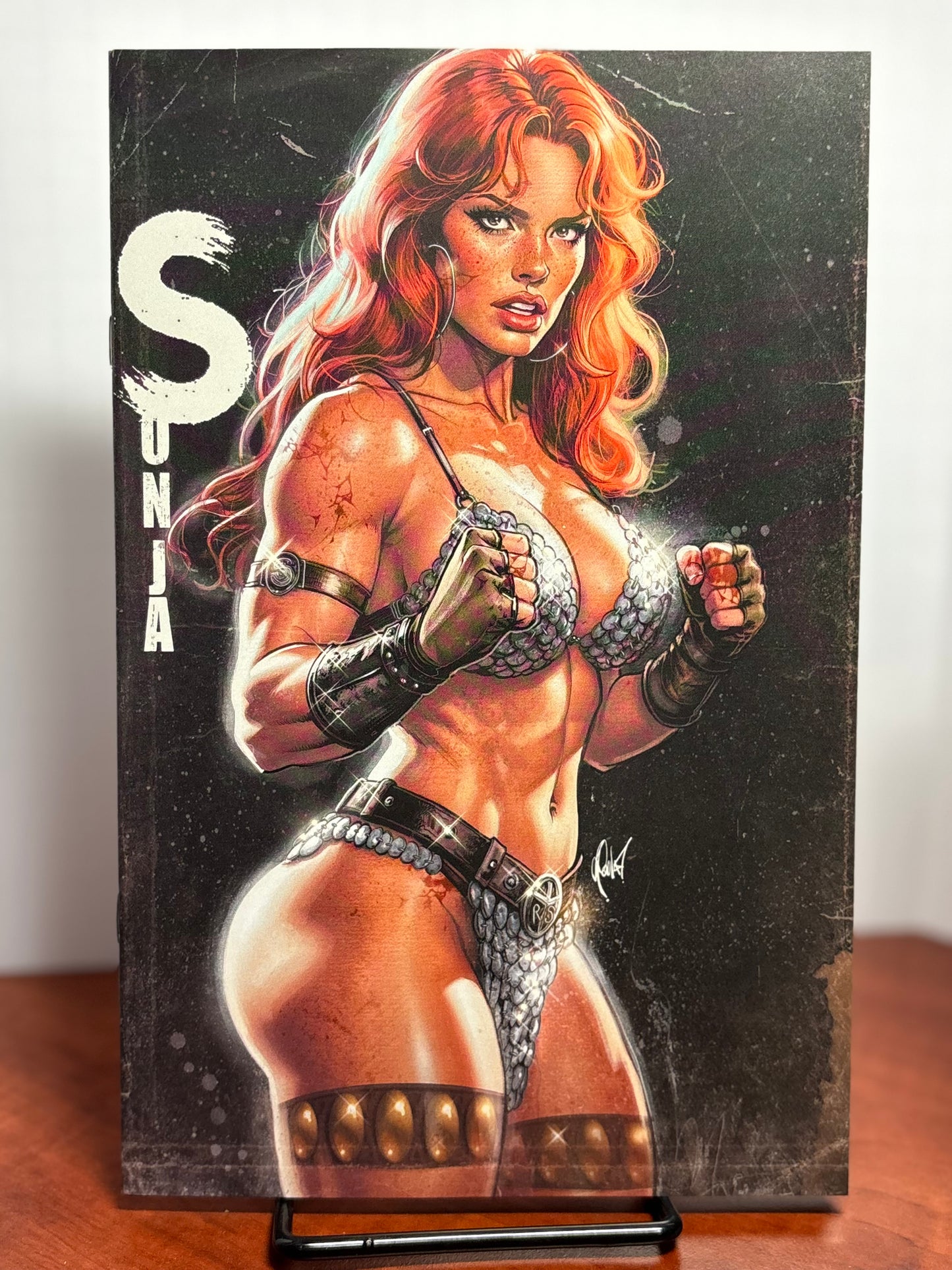 RED SONJA SHE DEVIL WITH A SWORD #1 CEDRIC POULAT Variant ABC Set LTD 500 NM