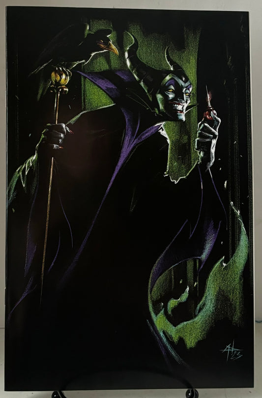 Disney Villains Maleficent #1 Color by Dell'Otto 392/666 w/COA