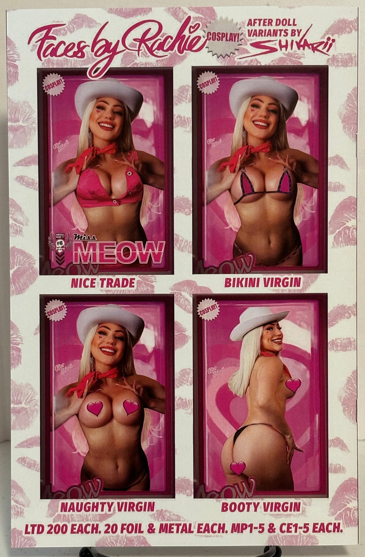 Miss Meow #6 Shikarii Faces By Rachie Barbie Doll Cosplay (pre-owned)