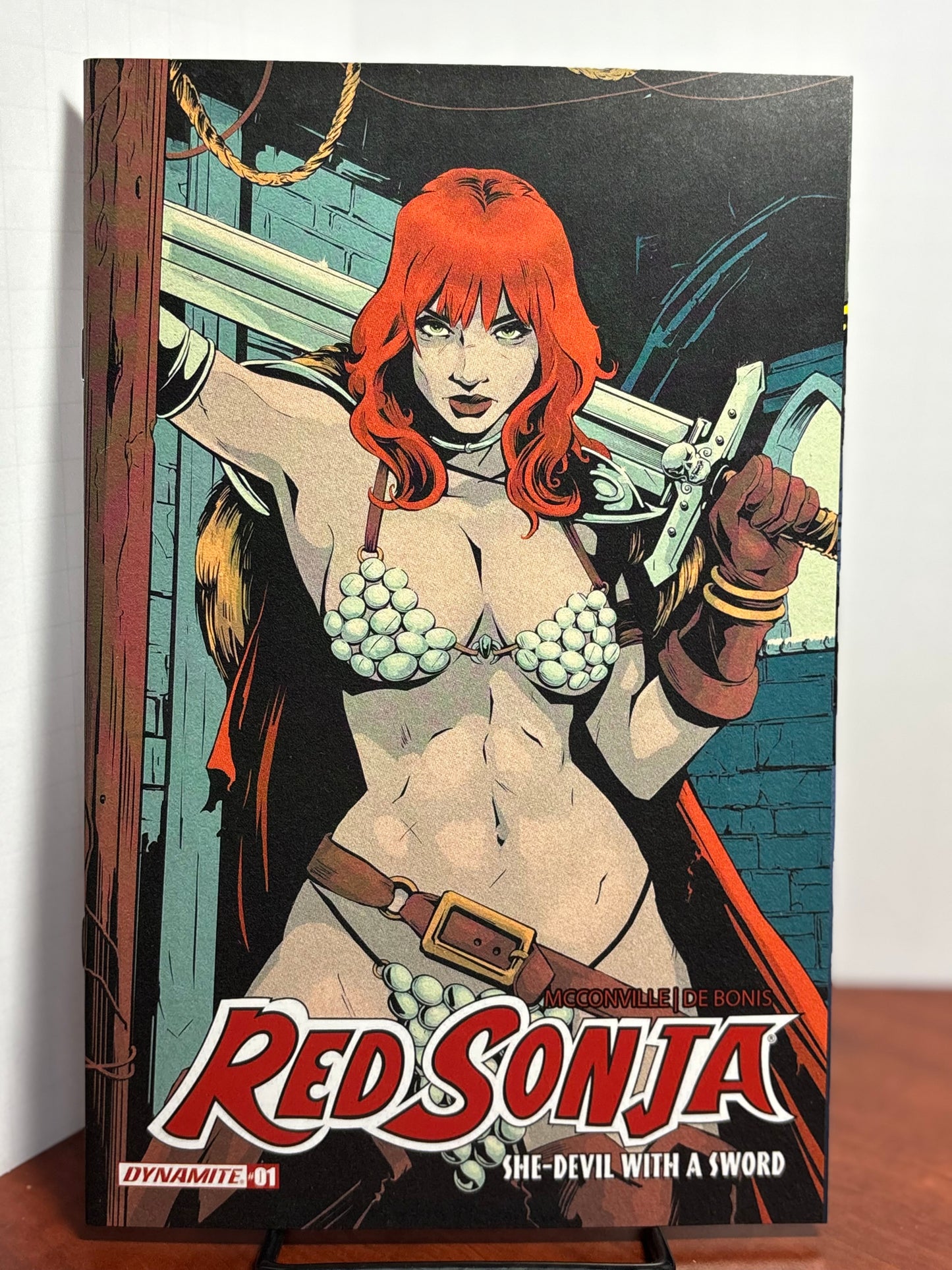 RED SONJA SHE DEVIL WITH A SWORD #1 FLOPS Variant ABC Set LTD 500 NM