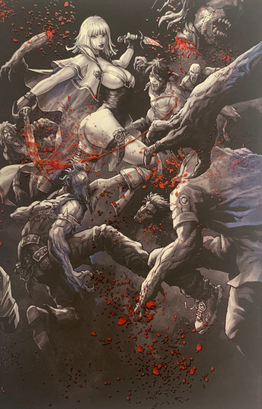 Stake #1 Quah/Ngu NYCC Wraparound Foil "Embossed Blood Cover" NM (pre-owned)