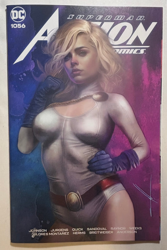 Action Comics #1056 Power Girl Cover by Carla Cohen NM