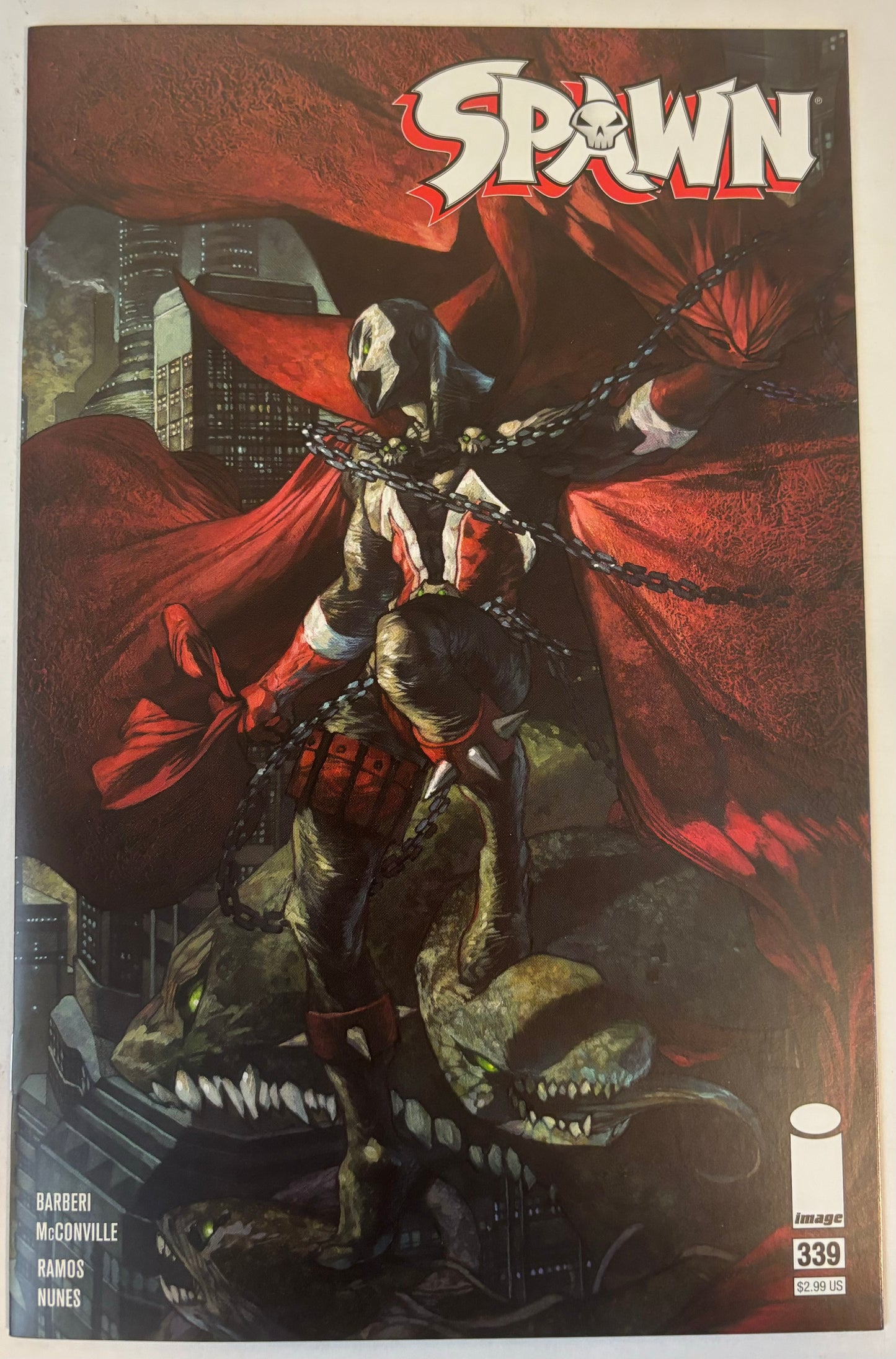 Spawn #339 Cover A Image Comics Todd McFarlane NM (pre-owned)