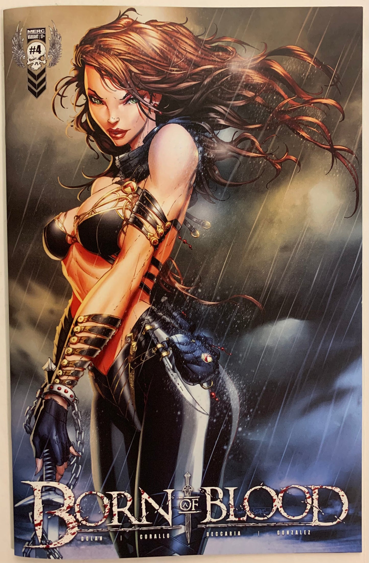 Born of Blood #4 Kickstarter Variant Jamie Tyndall Cover NM