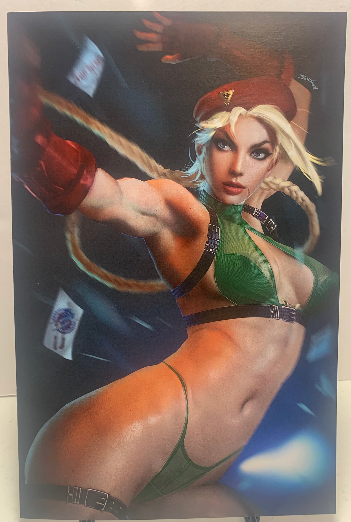 Power Hour #1 Shikarii Fighter Bikini Virgin Cover NM LTD 525 (pre-owned)