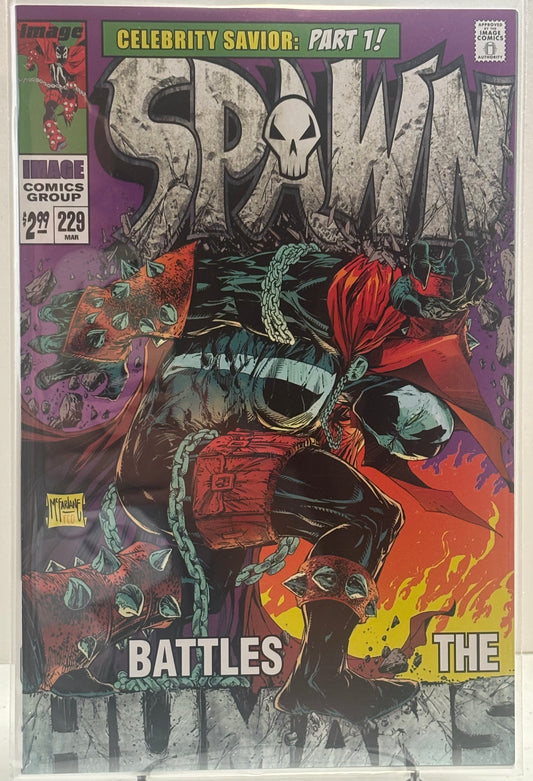 Spawn #229 (1992) Hulk Annual 1 Homage VF/NM