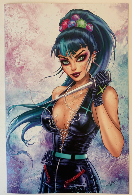 Power Hour #2 Preview Dawn McTeigue Punchline Ripped Virgin Variant NM Ltd 375 (pre-owned)