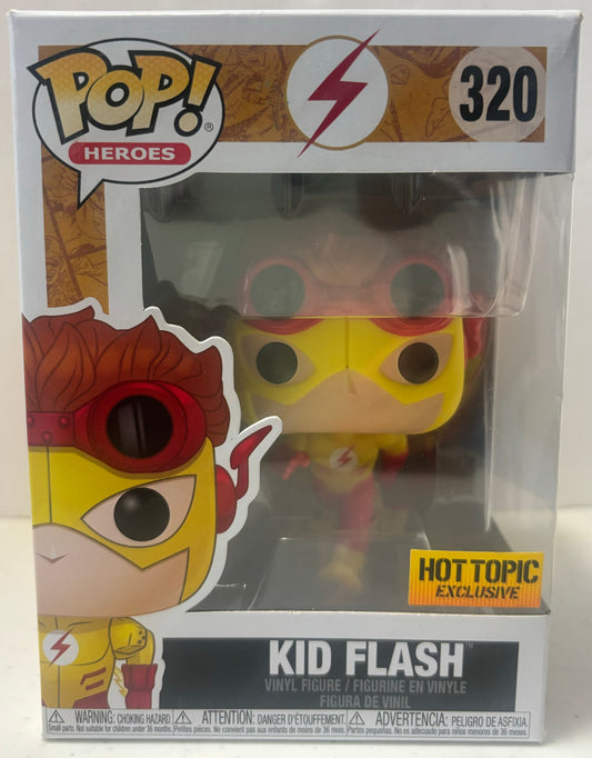 Kid Flash #320 Funko POP Hot Topic Exclusive (pre-owned)