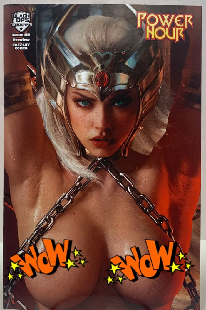 Power Hour #2 Preview She-ra Princess of Power Shikarii Close up Ltd 200 NM (pre-owned)