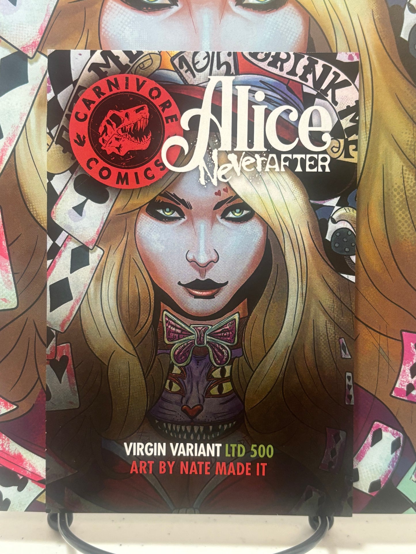 Alice Never After #1 Nate Virgin Variant Ltd 500 w/ COA NM