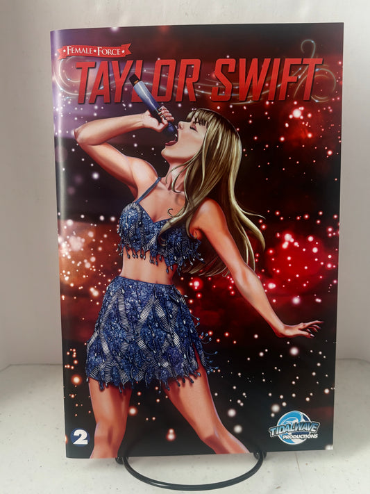 Female Force: Taylor Swift #2 Chris Ehnot C2E2 Trade Variant Cover