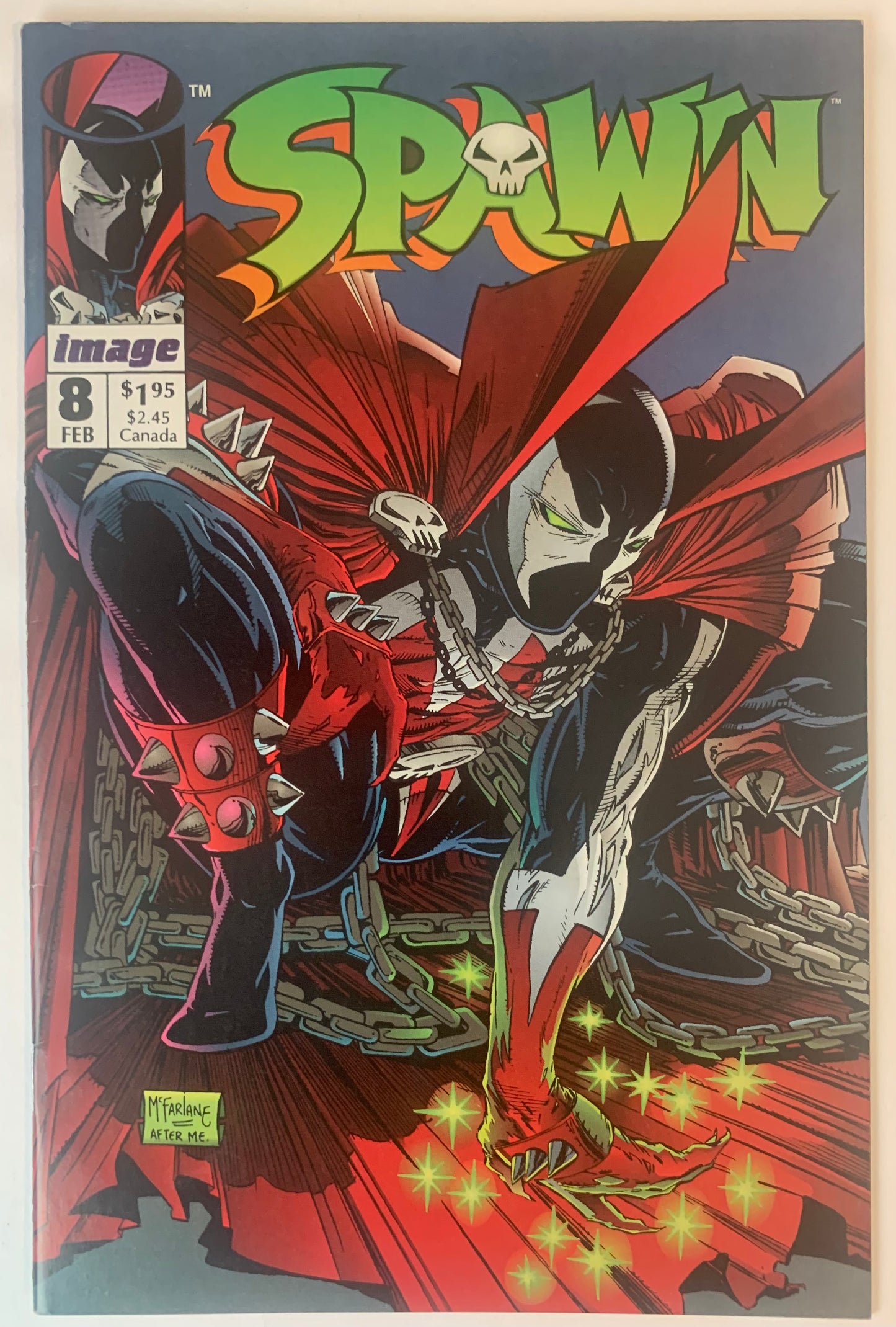 Spawn #8 (1992) Image Comics (pre-owned)