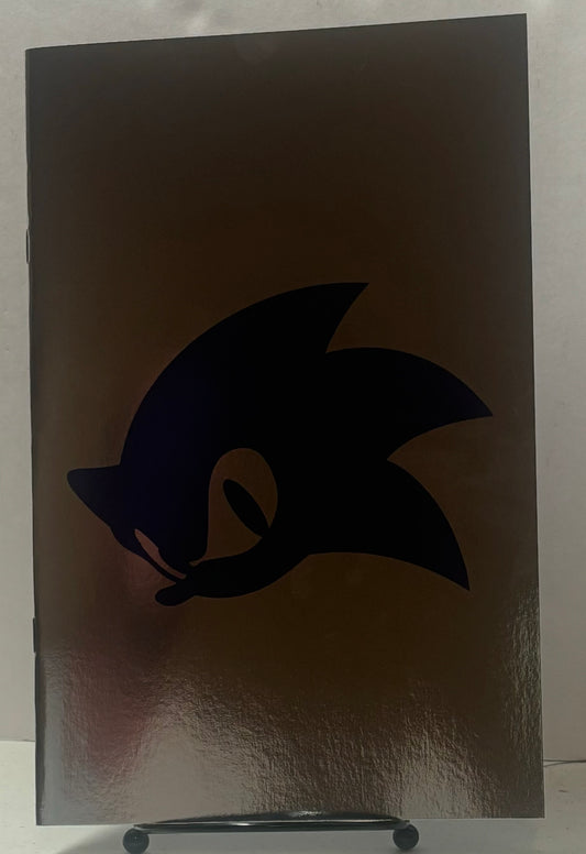 C2E2 and Stashhhloot Exclusive Sonic Logo Foil Cover NM (pre-owned)