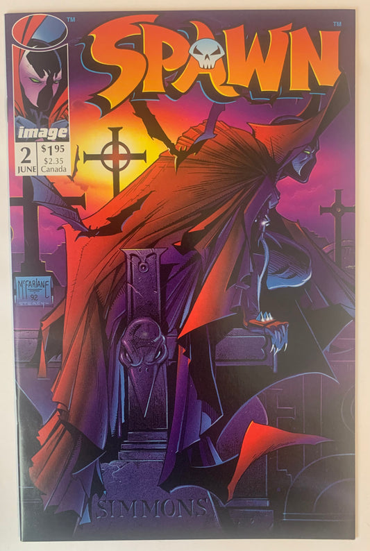 Spawn #2 (1992) Image Comics VF (pre-owned)