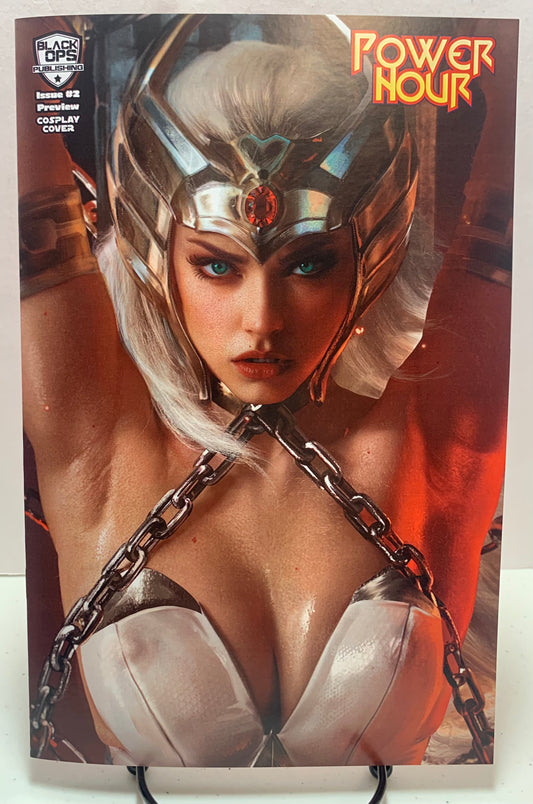 Power Hour #2 Preview She-ra Princess of Power Shikarii Close up Ltd 200 NM (pre-owned)