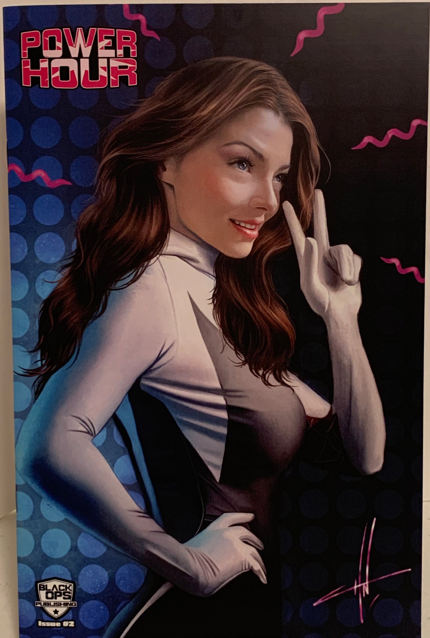 Power Hour #2 Carla Cohen Cosplay Exclusive Kickstarter 100K Reward NM