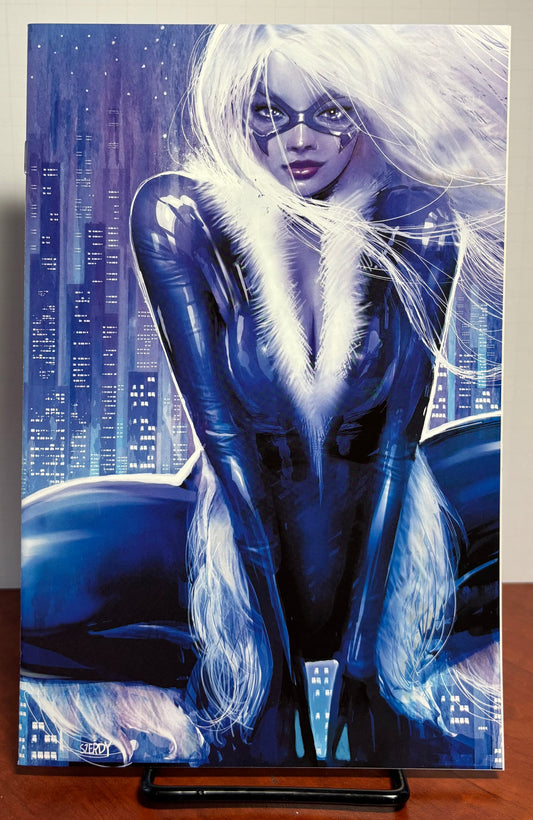 AMAZING SPIDER-MAN 40 BLACK CAT VIRGIN SZERDY NM