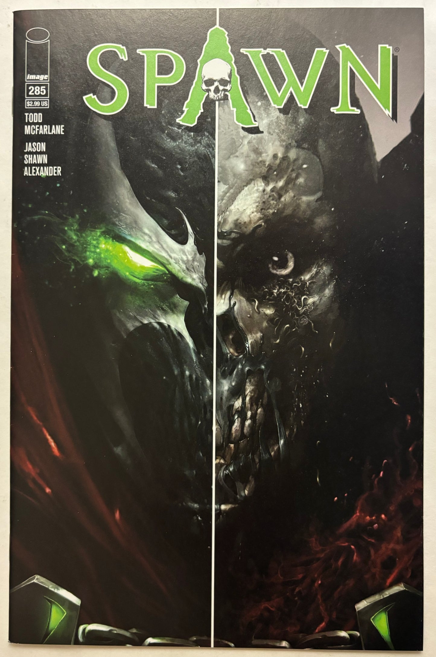 Spawn #285 VF / NM Cover by Francesco Mattina (pre-owned)