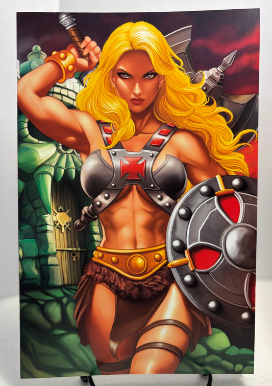 Cool Comics Cover Gallery Jose Cano He-Man Cosplay 3 Comic Virgin set NM